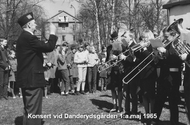 Konsert vid danderydsgården 1:a maj 1965